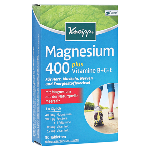 KNEIPP Magnesium 400 Tabletten 30 Stck