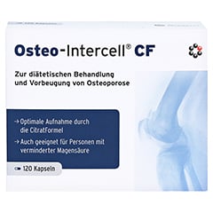 OSTEO-INTERCELL CF CitratFormel Kapseln 120 Stück - Vorderseite
