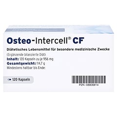 OSTEO-INTERCELL CF CitratFormel Kapseln 120 Stück - Unterseite