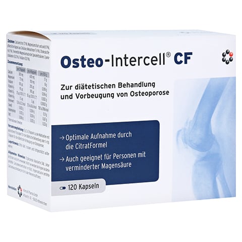 OSTEO-INTERCELL CF CitratFormel Kapseln 120 Stück