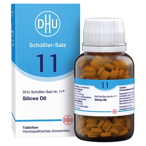 BIOCHEMIE DHU 11 Silicea D 6 Tabletten 420 Stück N3