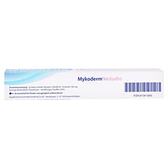 Mykoderm Heilsalbe Nystatin/Zinkoxid 50 Gramm N2 - Unterseite