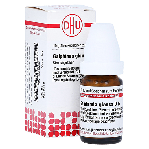 GALPHIMIA GLAUCA D 6 Globuli 10 Gramm N1