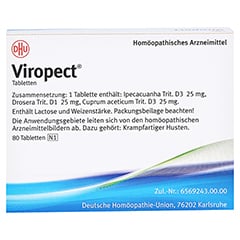 VIROPECT Tabletten 80 Stück N1 - Rückseite