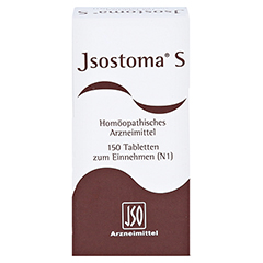 JSOSTOMA S Tabletten 150 Stück N1 - Vorderseite