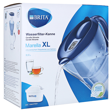 BRITA fill & enjoy Wasserfilter Marella XL blau 1 Stck