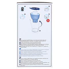 BRITA fill & enjoy Wasserfilter Marella XL blau 1 Stck - Linke Seite