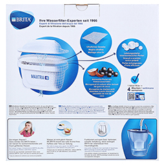 BRITA fill & enjoy Wasserfilter Marella XL blau 1 Stck - Rckseite
