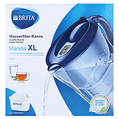 BRITA fill & enjoy Wasserfilter Marella XL blau 1 Stck - Vorderseite