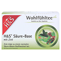 H&S Sure-Base m.Zink Filterbeutel 20x2.0 Gramm - Vorderseite