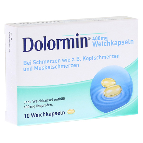 DOLORMIN 400 mg Weichkapseln 10 Stck N1