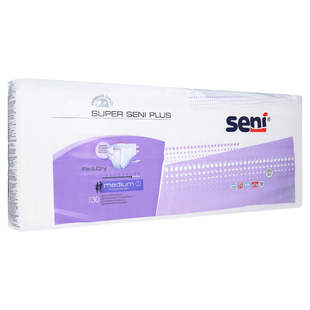 SUPER SENI Plus Inkontinenzslip M 30 Stück