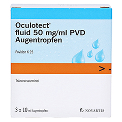 Oculotect fluid 50mg/ml PVD 3x10 Milliliter N3 - Vorderseite