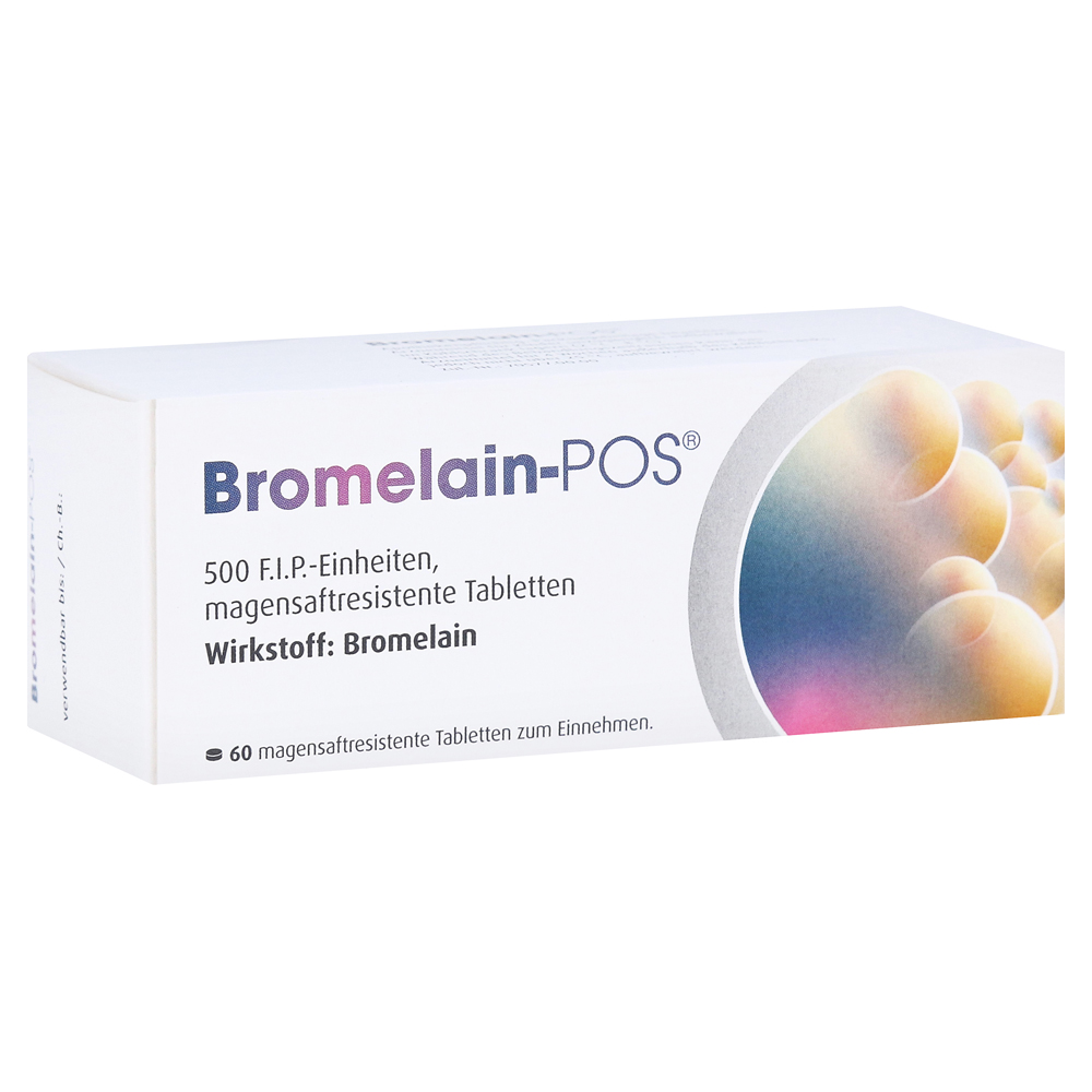 Bromelain-POS Tabletten magensaftresistent 60 Stück