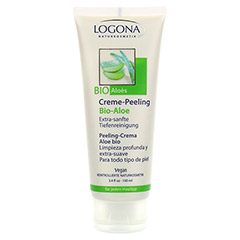 LOGONA Creme-Peeling Bio-Aloe 100 Milliliter