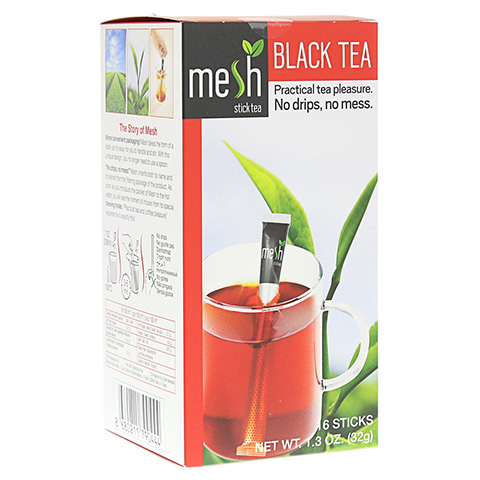 MESH stick schwarzer Tee 16 Stck