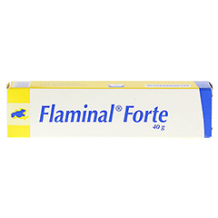 FLAMINAL Forte Enzym Alginogel 40 Gramm - Vorderseite