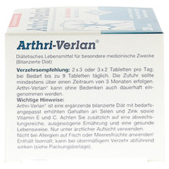 Arthri Verlan Tabletten 200 Stck - Rechte Seite