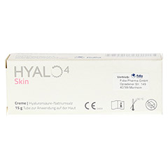 HYALO4 Skin Creme 15 Gramm - Rckseite