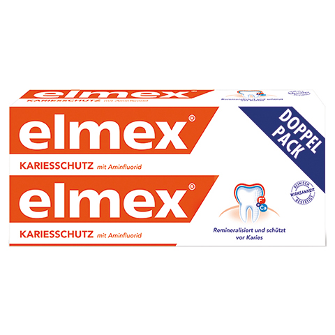 ELMEX Zahnpasta Doppelpack 2x75 Milliliter