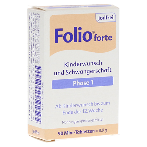 Folio 1 Forte jodfrei Filmtabletten 90 Stück