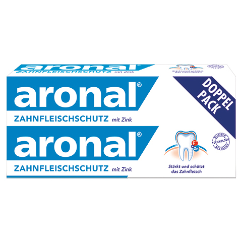 ARONAL Zahnpasta Doppelpack 2x75 Milliliter