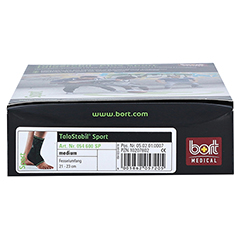 BORT TaloStabil Sport Bandage M schwarz/grün 1 Stück - Unterseite
