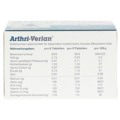 Arthri Verlan Tabletten 200 Stck - Oberseite