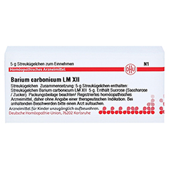 BARIUM CARBONICUM LM XII Globuli 5 Gramm N1 - Vorderseite