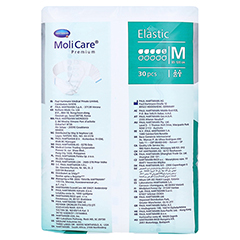 MOLICARE Premium Elastic Slip 5 Tropfen Gr.M 3x30 Stck - Linke Seite