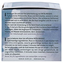 NUXE Insta-Masque Entgiftende Gesichtsmaske + Strahlkraft 50 Milliliter - Rechte Seite