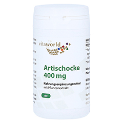 ARTISCHOCKE 400 mg Kapseln 60 Stck