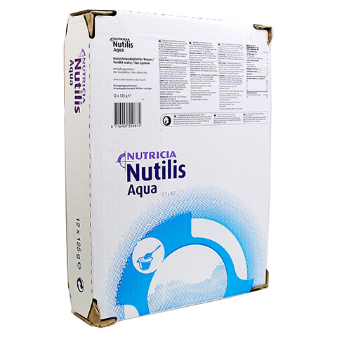 NUTILIS Aqua Orangengeschmack Creme 12x125 Gramm