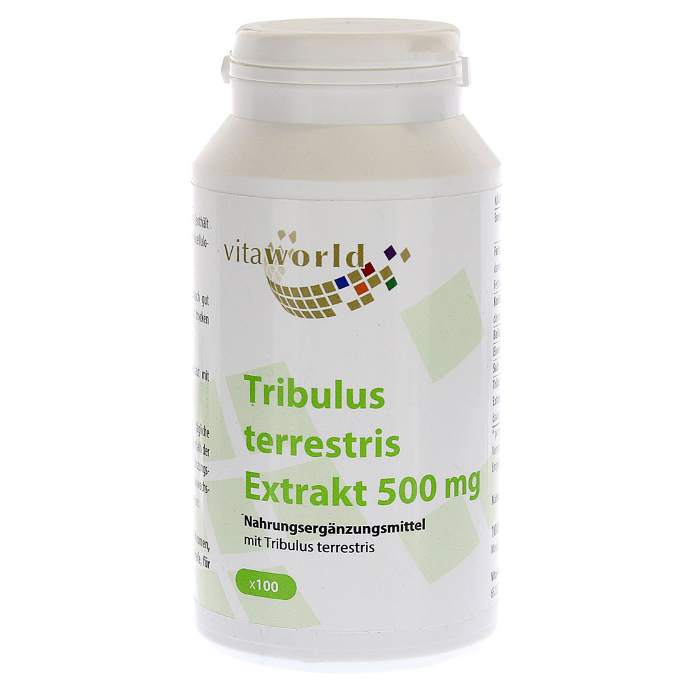 Tribulus terrestris Extrakt 500 mg Kapseln 100 Stück