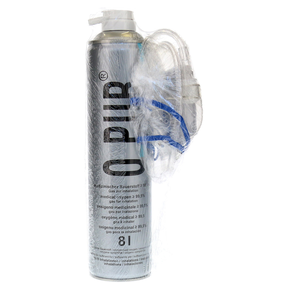 Sauerstoffflasche von O_Pur im Test: 99,95% Sauerstoff