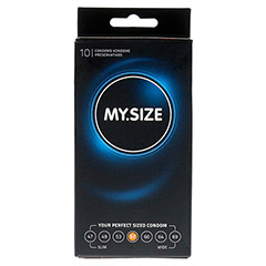 MYSIZE 57 Kondome 10 Stck - Vorderseite