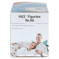 H&S Wohlfhltee feminin Figurtee Filterbeutel 20x1.8 Gramm - Linke Seite