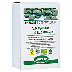 BIOSPIRULINA & Biochlorella 2in1 Tabletten