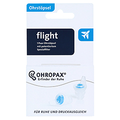 OHROPAX flight Ohrstöpsel mit Filter 2 Stück - Vorderseite