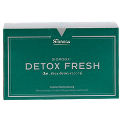 SIDROGA Detox Fresh Filterbeutel 20 Stck - Vorderseite