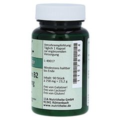 VITAMIN B2 100 mg Kapseln 90 Stck - Linke Seite
