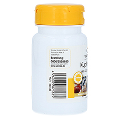 KUPFER 2 mg aus Kupfergluconat Tabletten 100 Stck - Rckseite