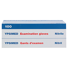 NITRIL Handschuhe YPSIMED mittel 100 Stck - Unterseite