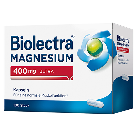 Biolectra Magnesium 400 mg ultra Kapseln 100 Stück