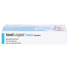 TOXILOGES INFEKT Tabletten 60 Stck - Unterseite