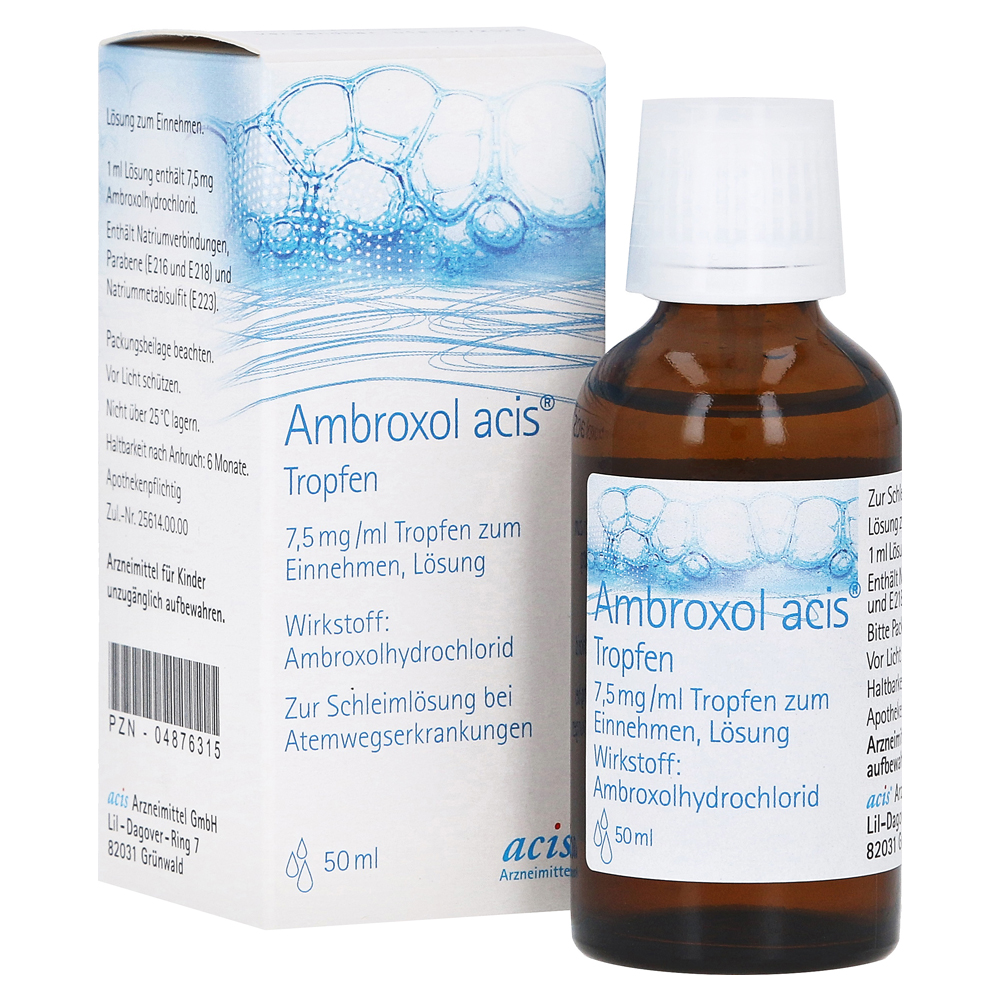 Ambroxol acis Tropfen zum Einnehmen 50 Milliliter