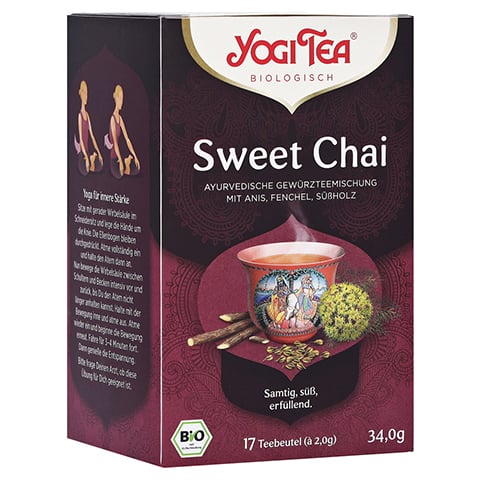 YOGI TEA Sweet Chai Bio Filterbeutel 17x2 Gramm