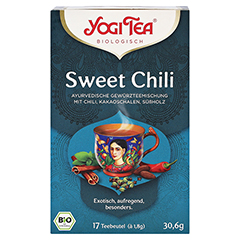 YOGI TEA Sweet Chili Bio Filterbeutel 17x1.8 Gramm - Vorderseite
