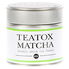 TEATOX Matcha-Organic green Tea Powder Dose 30 Gramm