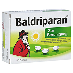 BALDRIPARAN Zur Beruhigung überzogene Tabletten 60 Stück